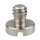 1/4 inch Tripod Monopod Quick Release Plate Universal Camera Mounting Screw