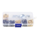 1 Box Double-sided Cap Rivets Round Craft Snap Fastener Press Button (05) A