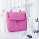 1X(Men Women Portable Waterproof Toiletries Storage Bag Durable Zipper Cosm