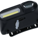Mini COB LED headlight headlamp flashlight USB rechargeable torch night liME