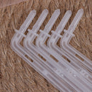 5 Set White Drip Emitter Curved Arrow Dripper Plants Bend Sprinklers Mic3C