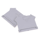 5pcs UK series Terminal Accessories End Cover Plate Rail Terminal BX