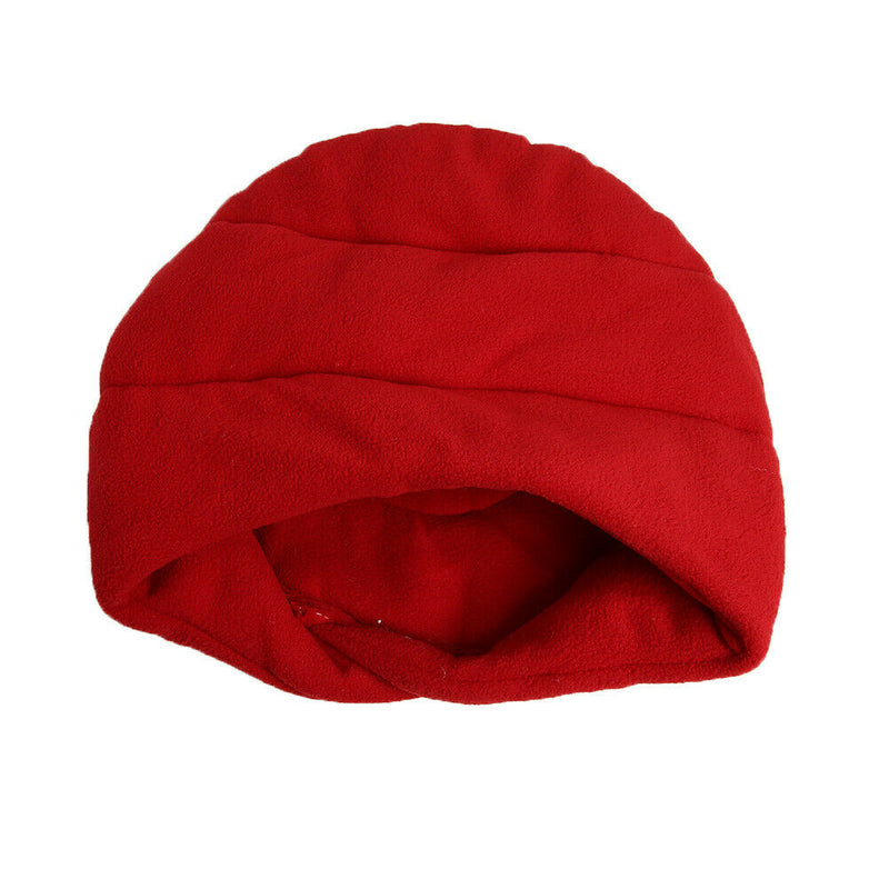 Warm Fleece Pet Sleeping Bag Nest Soft Kennel Cats Dog Bed House (Red XS) A