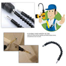 2pcs Right Angle Drill and Flexible Shaft Bits Extension Screwdriver Bit Holder-