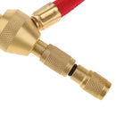 Durable Mechanical Pointer Tire Pressure Gauge Tyre Deflator Kit w/ 4 Valve Cap