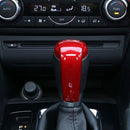 Red ABS Interior Car Gear Shift Knob Handle Cover Trim for Mazda CX-3 CX3 2