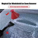 Magical Car Windshield Ice Scraper Cone Shaped Snow Remover Funnel Cone