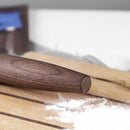 Natural Black Walnut Rolling Pin Fine Sanding Without Added Chemical Coatin