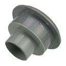 47mm Universal Round A/C Air Outlet Vent For RV Bus Gray Outline 100mm