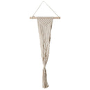 Cotton Woven Wall Hanging Flower Pot Basket Planter Bonsai Hanger Hook 109cm