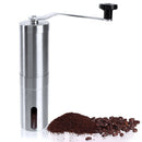 Kitchen Tool Manual Coffee Grinder Conical Burr Mill Hand Crank Stainless Steel