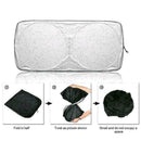 Car Auto Windshield Sunshade Front Window Foldable Shade Sun Visor Cover I0 D4A1