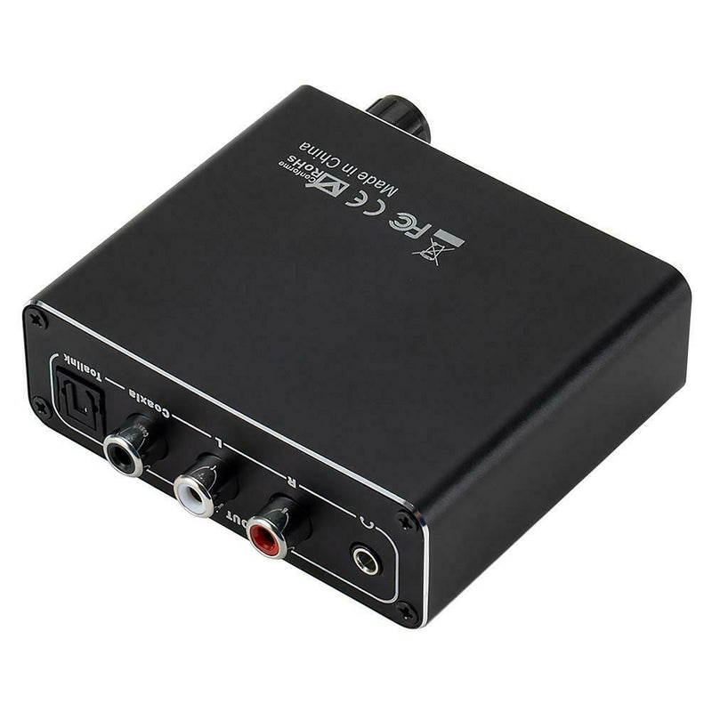 Optical Coaxial Digital to Analog Audio HiFi Headphone Converter Amplifier