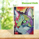 5D DIY Special-shaped Diamond Painting Cross Stitch Craft Kit (D1033 Cat)