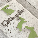 Happy Easter Rabbit Metal Cutting Dies Stencils For Scrapbooking Photo Al WS Gw