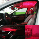 Red Plug & Play Car and Home Ceiling Romantic USB Night Light Starry Decor Lamp