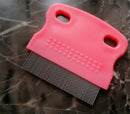 Hair Lice Nit Pets Flea Egg Dirt Dust Remover Steel Tooth Comb Health Brush Hot!