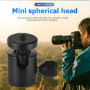 VD-M1 Mini Ball Head Aluminum Alloy 360 Degree Rotating Tripod Ball Head A