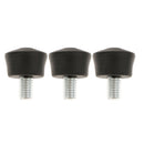 3Pieces Replacement Tripod Rubber Feet Non-slip Pads + M8 Screw