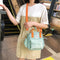 Animal Pattern Waterproof Backpacks Women Shoulder Crossbody Bags (Green)
