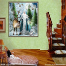 Santa Claus Diamond Painting Embroidery DIY Paint By Number Kit Wall Decor