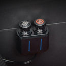 2pcs Automobile Charger Power Adapter Plug Car Power Adapter Dust Cover
