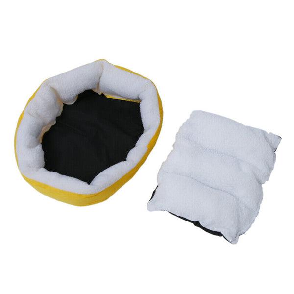 Waterproof Super Warm Soft Fleece Puppy Pets Dog Cat Bed House Basket Nest  H7T1