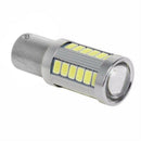 2Pcs 12V White Bulb LED Car BA15S P21W 1156 Backup Reverse Light 33-SMD 5630