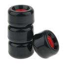 4 Pieces 70x42mm Elastic Skateboard Downhill Wheels Longboard Racing Wheels PU