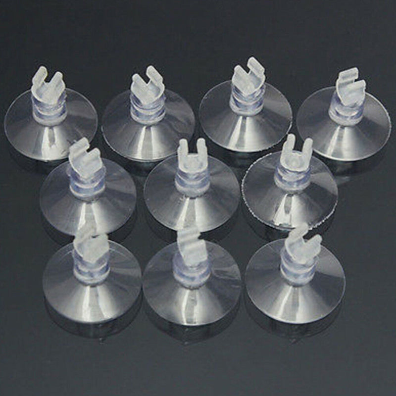 10 Aquarium Fish Tank Suction Cup Sucker Holders For Air Line Tube Hose PumpY5