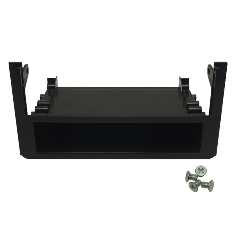 Fit Single Din Radio Facia Dash Panel Trim Fascia Kit Plate w Pocket