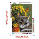 5D DIY Full Drill Diamond Painting Cross Stitch Embroidery (Animal-W074)