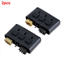 2pcs Home Retractable Golf Brush Accessories 3 In 1 Groove Putter Cleaning Tool