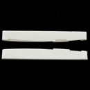 6 String Acoustic Bone Bridge Guitar Slotted Saddle Guitar Parts(Pack of 2) I1V6