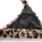 Leopard Halter Vest Women V-neck Bra Tank Sleeveless Crop Tops (Brown M)