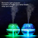 Usb Crystal Night Lamp Projector 500Ml Air Humidifier Desktop Aroma Diffuse