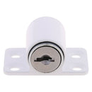 Child Safe Sliding Patio Locking Door Bolt Window Security Push Lock + Key set