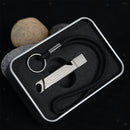 Portable Single Tube Whistle, Titanium Alloy Survival Whistle for Outdoor Sports