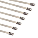 15M Titanium Alloy Wrapped Exhaust Pipe Black Fiberglass Insulation Tape +