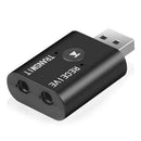 For Car TV PC Bluetooth5.0 Receiver Transmitter USB 3.5mm Music Wireless Adapter