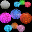 Halloween Party Colorful Decoration Prop Led Pumpkin Light Bedside Table Lamp LI
