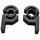 2pcs Roof Bars LED Light Bracket Roll Bar Clamps Tube Clamp for Roll Cage B F2G4