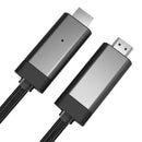 2 In 1 USB C Type C To HDMI Digital AV Video Adapter TV Projector HD 1080P