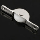 10pcs Door Window Cupboard Drawer Bin Single Nylon Sliding Roller Pulley Wh L6J7