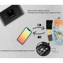 BUDi Kzble CARD multi-function data cable storage support wired charging storage