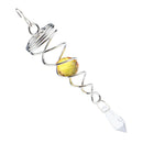 3pcs Metal Crystal Spiral Twister Wind Twister Spinners