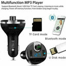 Wireless In-Car Bluetooth FM Transmitter MP3 Radio Cha USB Car Fast Adapter W0Y4