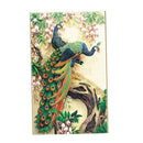 40x30cm 5D Diamond DIY Painting Craft Kit Wall Hanging Decor Couple Peacock
