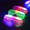 Shutters LED Flashing Glasses Glowing Eye Glasses Light Up Party_Toy