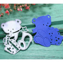 Bear Cutting Dies Stencils Scrapbook Embossing DIY Craft Album Card Gift